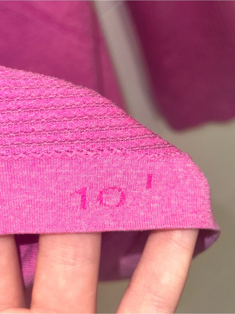 Lululemon Long Sleeve Swiftly Tech Raspberry - Picture 6 of 7